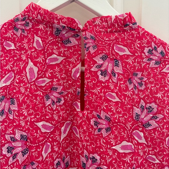 Joie Long Sleeve Ruffle Neck Blouse Large - Picture 7 of 9